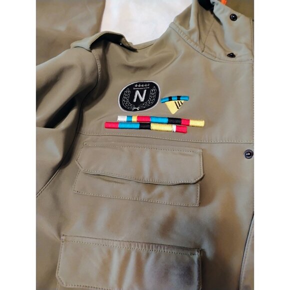 Neff Sarge Softshell Snowboard Jacket Size Medium Military Style - Picture 14 of 16